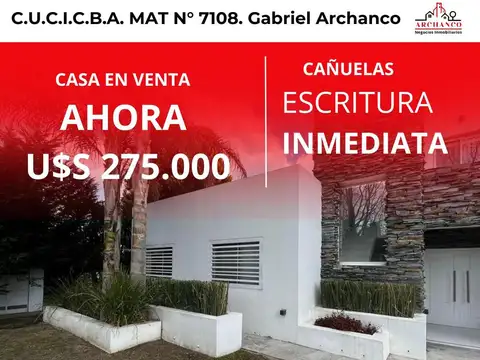 Casa En Venta /permuta En Club De Campo Las Cañuelas
