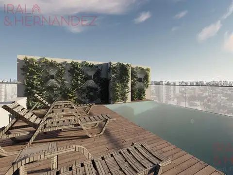 Departamento 3 ambientes con 2 baños