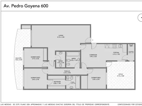 Departamento en Venta de 4 ambientes