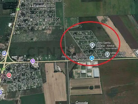 Venta - Lote en Santa Susana - Alvear