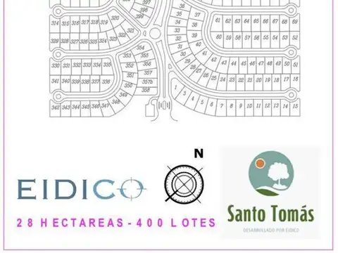 Terreno en Venta en Santo Tomas, USD 50.500