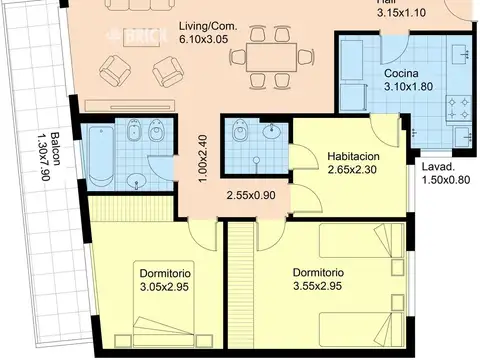 JERONIMO SALGUERO al 1700 2°