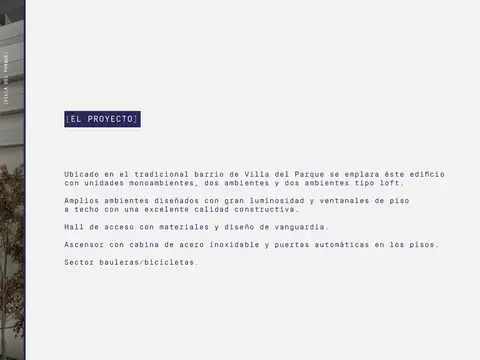 Departamento en Venta de Monoambiente