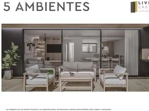 Departamento en Venta con 1 cocheras