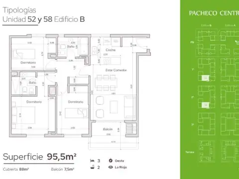 Departamento en Venta de 4 ambientes