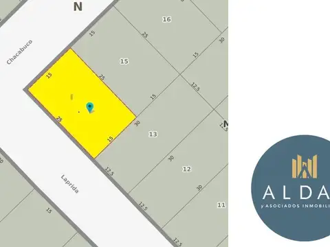 Terreno en Venta en Villa del Mar, USD 14.000