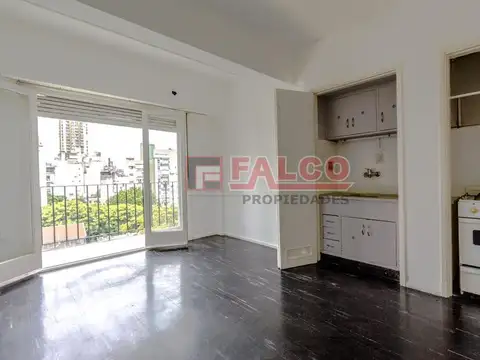 Bacacay 1000 - monoambiente luminoso- Balcon al frente