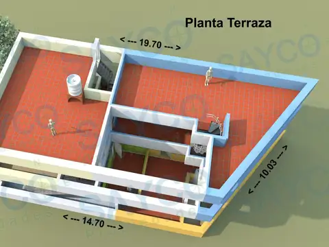 Casa 10 ambientes con 5 baños