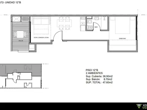 Departamento en Venta Apto profesional