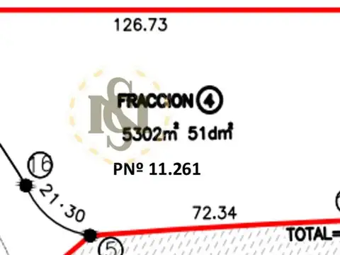 Terreno en Venta de 5300,0 m2