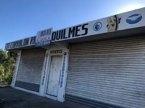 ALQUILER DE LOCAL Y PREDIO DE IMPORTANTES DIMENSIONES EN AV. ISIDORO IRIARTE (EX AV. ESPAÑA EN LA RIBERA DE QUILMES)