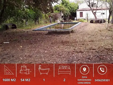 Casa + pileta + amplio terreno