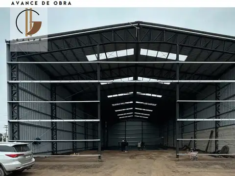 Galpón 840m2 a ESTRENAR en Pque. Ind.