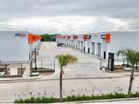 Depósito en alquiler y venta 235m2 cubiertos complejo cerrado con seguridad Polo Spegazzini Ezeiza