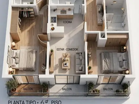 Departamento en Venta en Villa Luro, USD 174.000