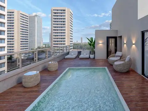 Departamento 3 ambientes con 2 baños