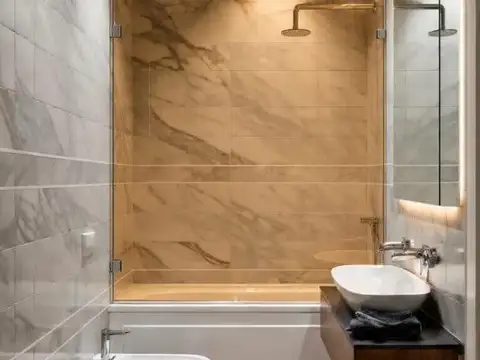 Departamento 3 ambientes con 2 baños