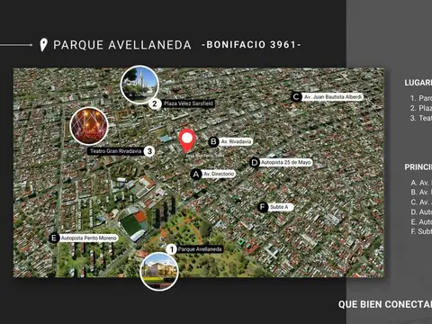 Departamento en Venta de 3 ambientes