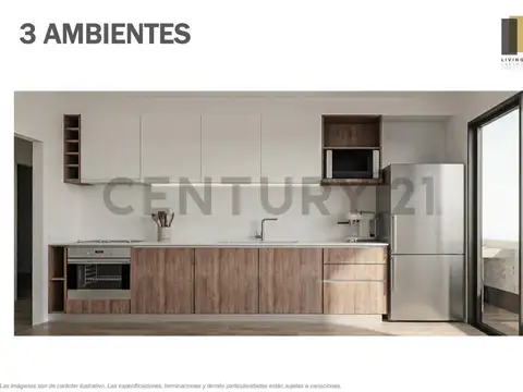 Departamento en Venta de 3 ambientes