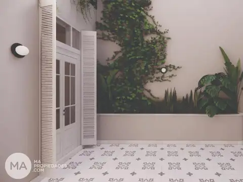Casa 4 ambientes con 2 baños