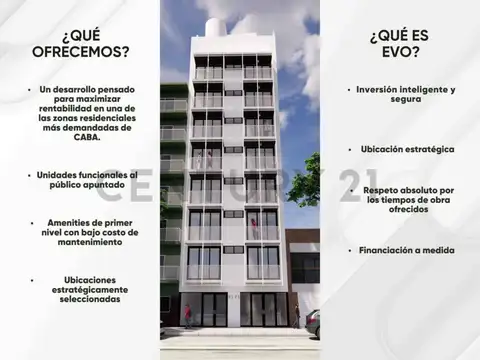 Departamento en Venta de Monoambiente