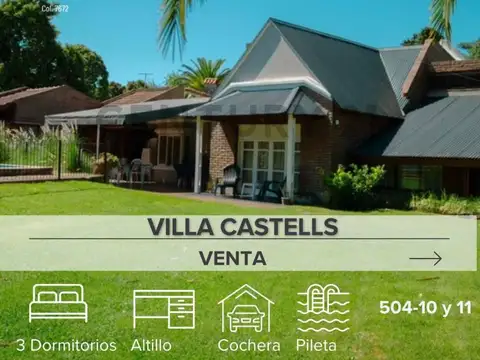 Venta casa Villa Castells
