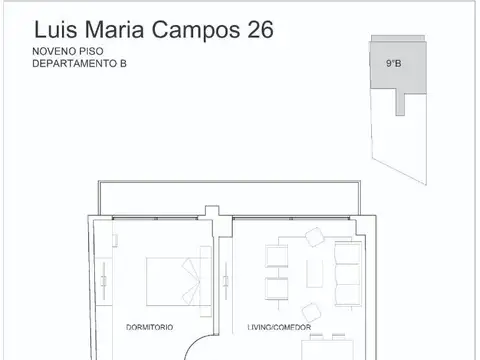 Departamento en el emprendimiento CALIX Palermo