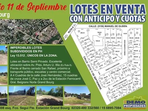 Terreno en Venta en Grand Bourg, USD 12.000