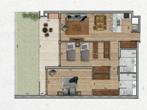 Departamento en Venta en Punta Carretas, USD 312.000