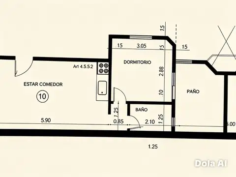 Chacabuco 200, Piso PB