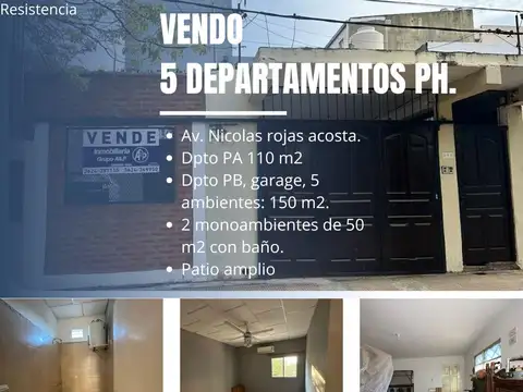 5 Departamentos en PH
