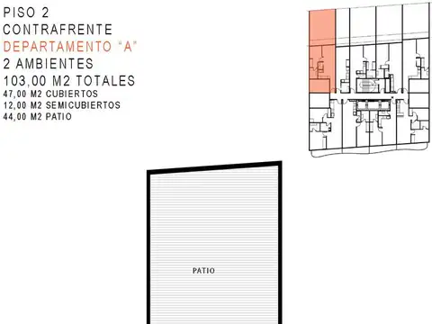 Venta Departamento 2 Ambientes Full Amenities Boedo