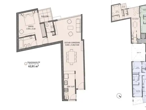 Departamento en Venta en Palermo, USD 253.000