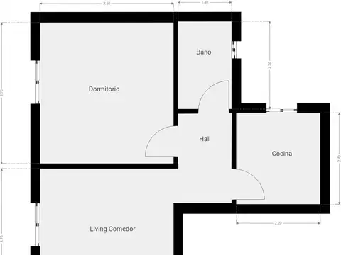 Departamento en Venta en Liniers, USD 70.000