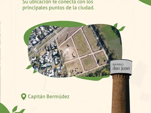 Terreno en Venta 10  mts Frente