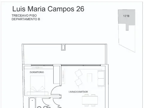 Departamento en el emprendimiento CALIX Palermo