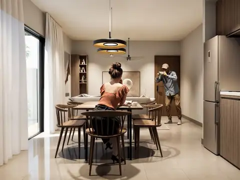 Departamento 4 ambientes con 1 baño