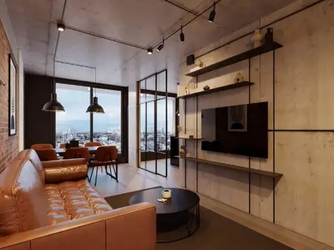 Departamento de 2 dormitorios en venta en Pichincha a estrenar