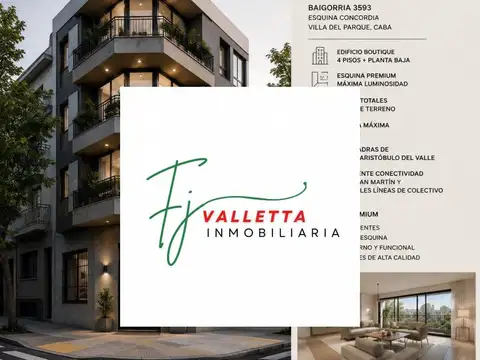 venta lote en villa del parque