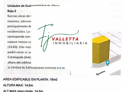 venta lote en villa del parque