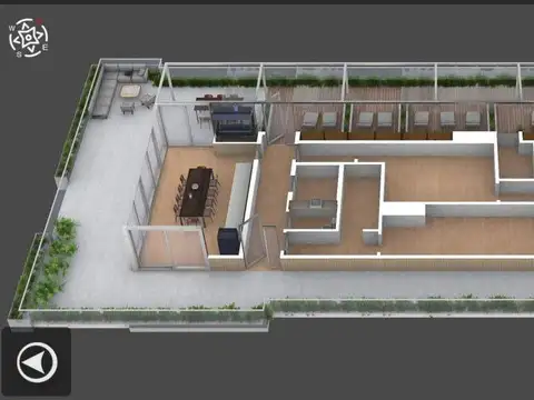 Departamento en Venta de 3 ambientes