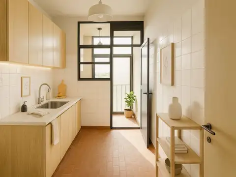 Departamento 4 ambientes con 1 baño