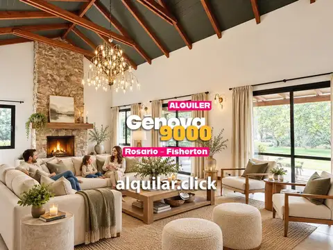 Importante Casa en Aldea en Venta 5 Dormitorios e Imponente Parque Añoso