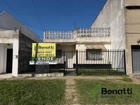 PH 3 ambientes con entrada independiente al FTE Y JARDIN.