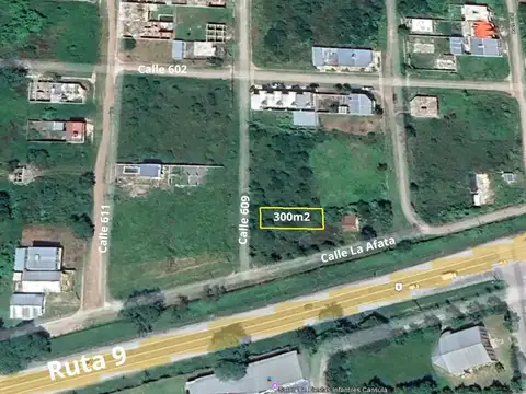 Terreno en Venta 30  mts Fondo