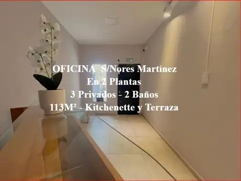 OFICINA de 113m² - 2 plantas. Barrio Jardín