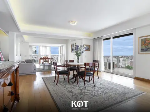 Departamento en venta 7 ambientes con dos cocheras en Barrancas de Belgrano.