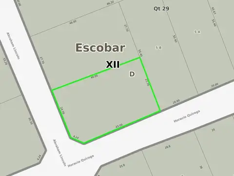 Casaquinta en venta | H. Quiroga N°3712 esq. Lincoln | Barrio El Cazador