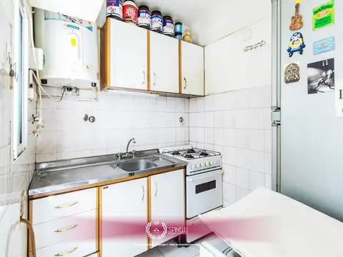 Venta departamento 1 ambiente 21M² en Boedo al contrafrente muy luminoso sobre avenida
