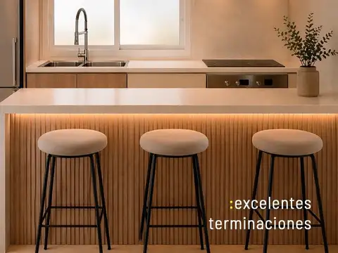 Departamento 3 ambientes con 2 baños